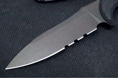 Toor Knives M.U.F. Diver - Black Oxide Finished Blade / CPM-S35VN Steel / Carbon G10 Handle / Kydex Sheath 850049642057