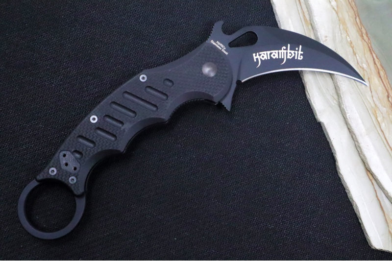 Fox Knives Karambit - Black G-10 Handle / N690Co Blade / Emerson Wave - 479