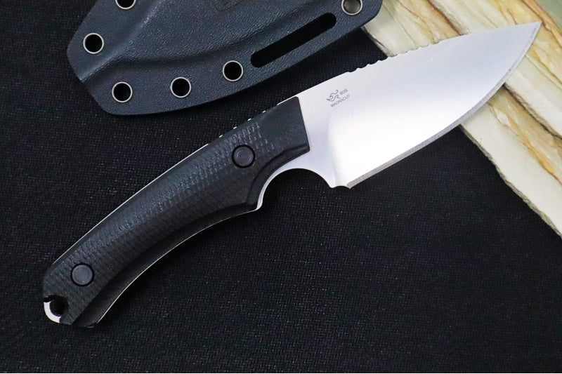 Buck 664 Alpha Hunter Elite Hunting Knife - CPM-Magnacut Blade / Black Textured G-10 Handle / Kydex Sheath 0664BKS-B