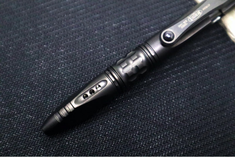 Microtech Kyroh Mini Pen - DLC Titanium w/ Tritium Insert 403M-TI-DLCRI