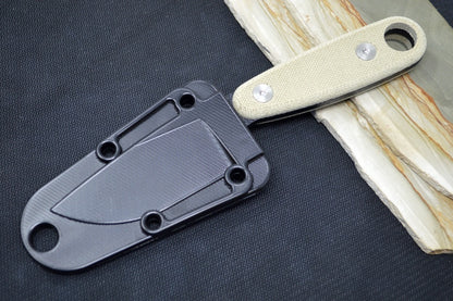 Esee Knives Izula II - Canvas Micarta Handle / 1095 Steel / Black Textured Powdered Blade IZULA-II-B