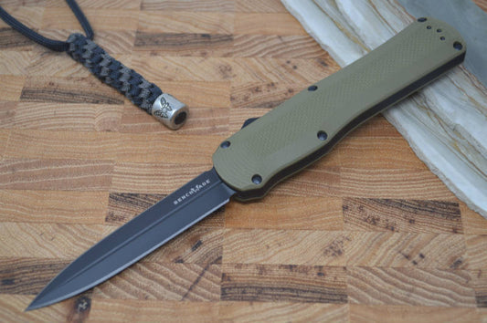 3.71" Black Double-Edged blade | Green G-10 handles | Northwest Knives