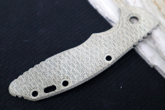Hinderer Replacement Scale (XM-18 3.0) - Textured OD Green Micarta