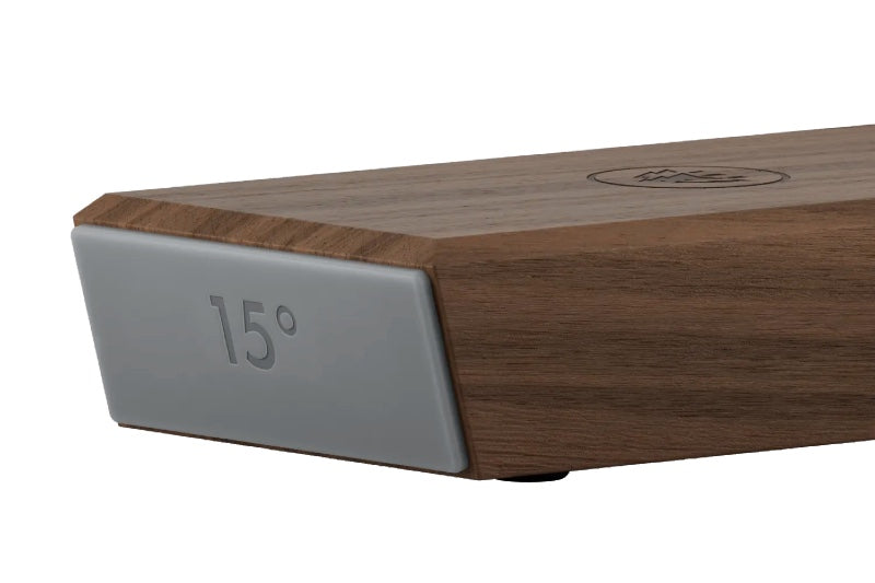 HORL 3 Sharpener - Ceramic & Diamond Sharpening Discs - 2 Sharpening Angles - Walnut Wood HO3N-SET