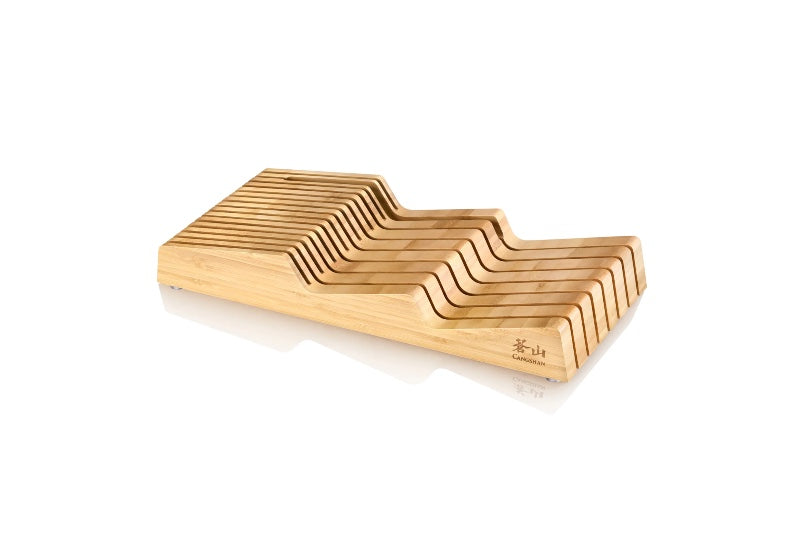 Cangshan Cutlery Drawer Organizer 15 Slot - Bamboo 503831