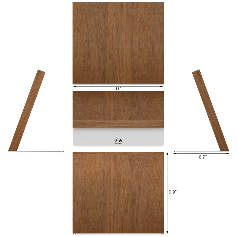 Cangshan Cutlery Magnetic HUA Block - Acacia Wood 503824