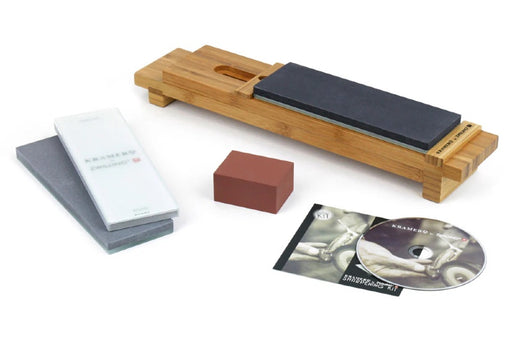 Garage Sale Zwilling - Bob Kramer 6 Piece Glass Water Stone Sharpening Kit - Northwest Knives