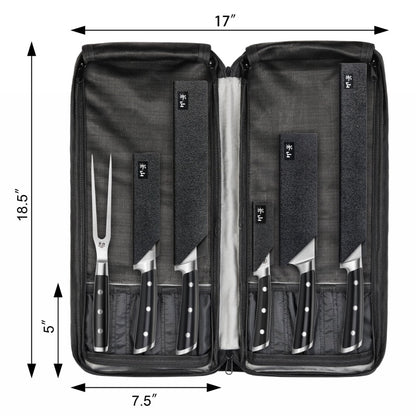 Cangshan Cutlery 7pc Nylon Knife Bag with Strap - Cut Resistant 1023770