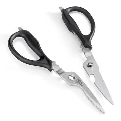 Cangshan Cutlery 9" Heavy Duty Utility Kitchen Shears & Blade Holder 503343