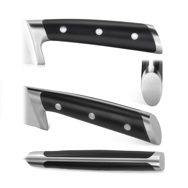 Cangshan Cutlery S Series Forged Chinese Cleaver Set - 5.5" & 7" Cleavers - German Steel X50CrMoV15 - Alloy Steel Handle - Northwest Knives
