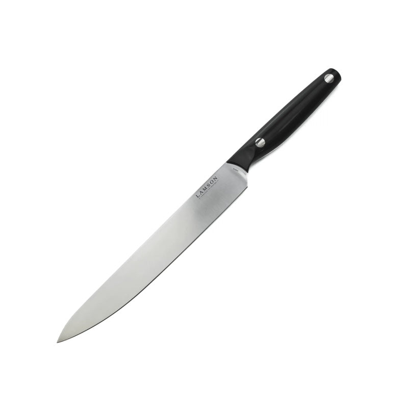 Lamson Cutlery Vintage Series - Black POM Handle - 9" Slicer Knife - Made in USA