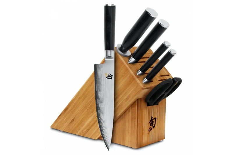 Shun Classic - 9pc Essential Block Set - 69 Layered Damascus - Made in Seki City, Japan