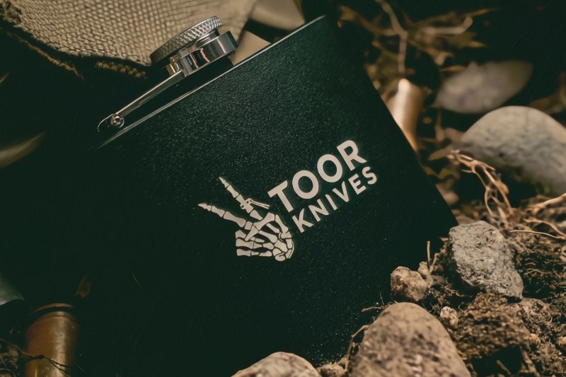 Toor Knives '65 Collection Engraved Flask - Northwest Knives