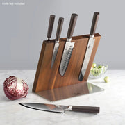 Cangshan Cutlery Magnetic HUA Block - Acacia Wood 503824 - Northwest Knives