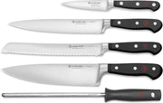 Wusthof Classic - 6pc Starter Block Set with Beech Wood Block - Fully forged German stainless steel (X50 CrMoV 15) - Made in Solingen, Germany - Northwest Knives