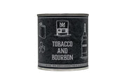 All American Maker - Tobacco & Bourbon Candle - 8oz Hand Pour Soy Candle & Cotton Wick - 100% American Made - Northwest Knives
