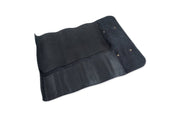 Messermeister Vintage Leather Knife Roll - 7 Pocket - Black - Northwest Knives