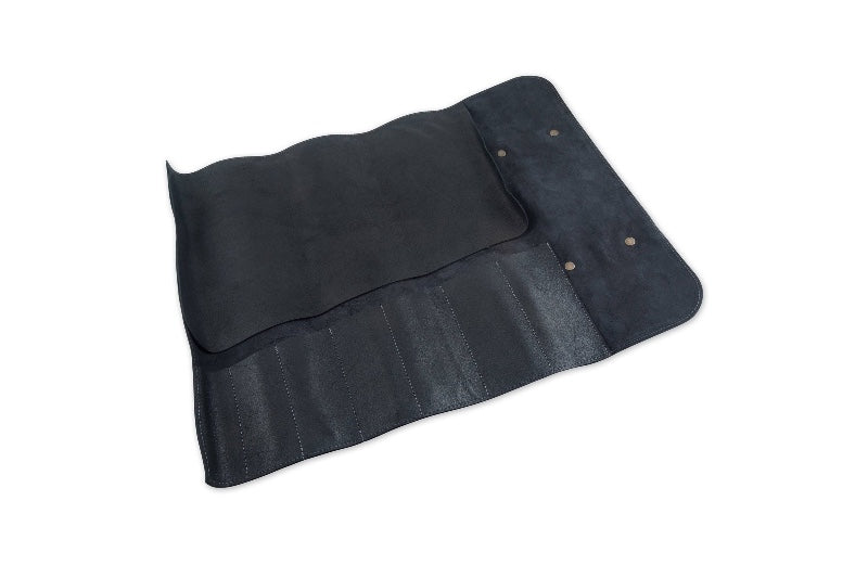 Messermeister Vintage Leather Knife Roll - 7 Pocket - Black - Northwest Knives
