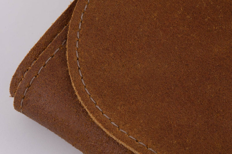 Messermeister Vintage Leather Knife Roll - 7 Pocket - Amber - Northwest Knives