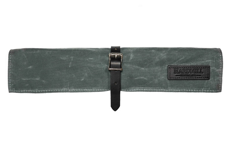 Hardmill Goods - Compact Waxed Canvas Knife Roll - Charcoal Canvas CK-WC-CH