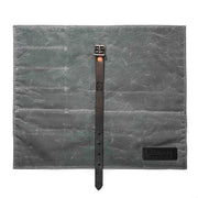 Hardmill Goods - Waxed Canvas Tool Roll - Charcoal Canvas TR-WC-CH - Northwest Knives