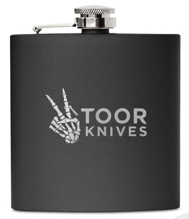 Toor Knives '65 Collection Engraved Flask - Northwest Knives
