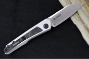 Kershaw 7050 Launch 20 Automatic - Reverse Tanto Blade / CPM-Magnacut Steel / Raw Aluminum & Black Carbon Fiber Handle - Northwest Knives