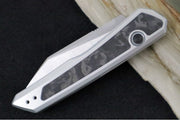 Kershaw 7050 Launch 20 Automatic - Reverse Tanto Blade / CPM-Magnacut Steel / Raw Aluminum & Black Carbon Fiber Handle - Northwest Knives