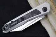 Kershaw 7050 Launch 20 Automatic - Reverse Tanto Blade / CPM-Magnacut Steel / Raw Aluminum & Black Carbon Fiber Handle - Northwest Knives