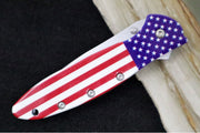 Kershaw 1660USA Leek Flipper - 14C28N Steel / Bead Blasted Finish / USA UFI Finished Aluminum Handle - Northwest Knives