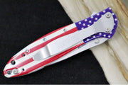Kershaw 1660USA Leek Flipper - 14C28N Steel / Bead Blasted Finish / USA UFI Finished Aluminum Handle - Northwest Knives