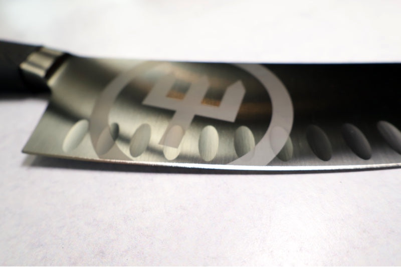 Wusthof Performer - Hollow Edge Rotoku Knife - Fully forged German stainless steel (X50 CrMoV 15) - Diamond-like Carbon (DLC) Coated Finish - Made in Solingen, Germany