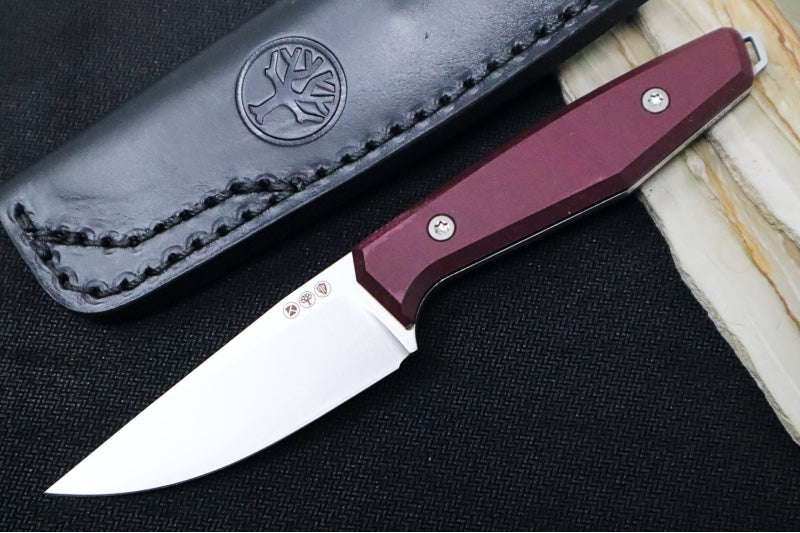 Boker Daily Knives AK1 Redstone - Redstone Richlite Handle / RWL 34 Blade / Drop Point 131502