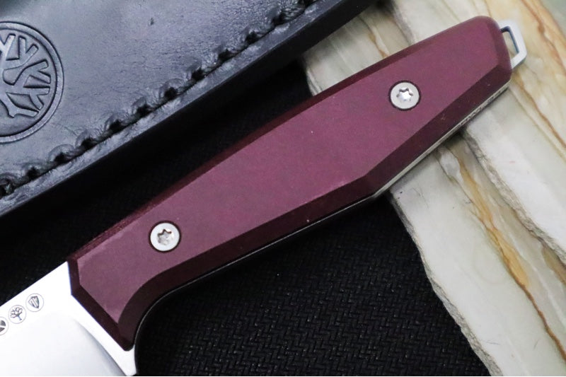 Boker Daily Knives AK1 Redstone - Redstone Richlite Handle / RWL 34 Blade / Drop Point 131502