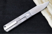 Boker BRLW Compact Flipper - Precision-Milled Titanium Handle / Clip Point Blade / CPM-Magnacut Steel 112630 - Northwest Knives