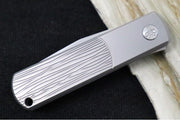 Boker BRLW Compact Flipper - Precision-Milled Titanium Handle / Clip Point Blade / CPM-Magnacut Steel 112630 - Northwest Knives