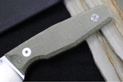 Boker Daily Knives AK4 - Green Micarta Handle / CPM-3V Steel / Drop Point Blade 121511 - Northwest Knives