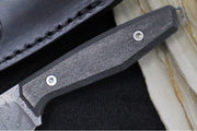 Boker Daily Knives AK1 - Space Coral Carbon Fiber Handle / Chad Nichols Boomerang Damascus / Reverse Tanto 122509DAM - Northwest Knives