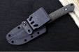 White River Knives Small Game - Black & Olive Drab Linen Micarta handle / CPM-Magnacut Steel / Drop Point Blade WRSG-LBO-MAG - Northwest Knives