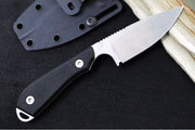 White River Knives Model 1 Caper Pro - CPM-Magnacut Steel / Textured Black G-10 Handle WRM1-TBL-MAG - Northwest Knives