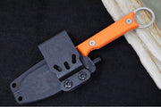 White River Knives 3.5" Firecraft Pro - Orange Textured G-10 Handle / CPM-Magnacut Steel WRFC3.5-TOR-MAG - Northwest Knives