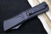 Microtech Combat Troodon OTF Gen III Tactical - Black Finish / Drop Point Blade / Black Anodized Aluminum Handle - 1143-1T - Northwest Knives