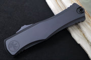 Microtech Hera II OTF Tactical - Fully Serrated Dagger Blade / Black Finish / Black Anodized Aluminum Handle & Black Hardware 1702-3T - Northwest Knives