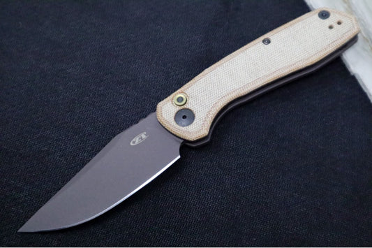 Zero Tolerance 0512 Auto - CPM-Cruwear Steel / Cerakoted Clip Point Blade / Micarta & Titanium Handle