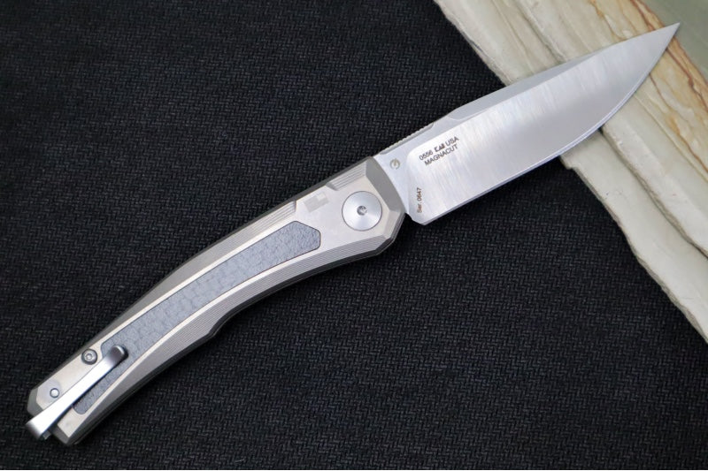 Zero Tolerance 0556 Auto - CPM-Magnacut Steel / Drop Point Blade / Carbon Fiber & Titanium Handle - Northwest Knives