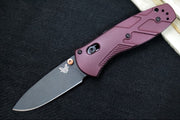 Benchmade 585BK-04 Mini-Barrage Assisted Open - CPM-S30V / Cobalt Cerakote Finish / Redstone Richlite Handle - Northwest Knives