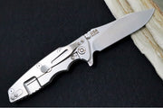 Rick Hinderer Knives Eklipse 3.5" - Hollow Ground Slicer Blade / CPM-S45VN Steel / Black G-10 & Titanium Handle ZC00062464 - Northwest Knives