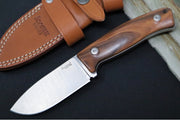 Lionsteel M2M Hunting Knife w/ Santos Wood Handle - Fixed Blade M2MST - Northwest Knives
