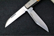 Lionsteel Barlow Slipjoint - Olive Wood Handle / M390 Steel / Clip Point & Warhorse Blade / Satin Finish CK0122UL - Northwest Knives