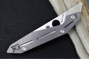 Spyderco NAND - Full Titanium Handle / M398 Steel / Satin Finish / Drop Point Blade C270TIP - Northwest Knives